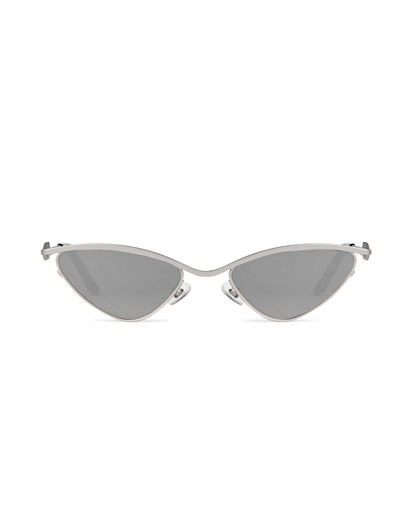 Buy Zoe Matte Silver Sunglasses for Women – Available Online in USA, UK, Canada & United Arab Emirates